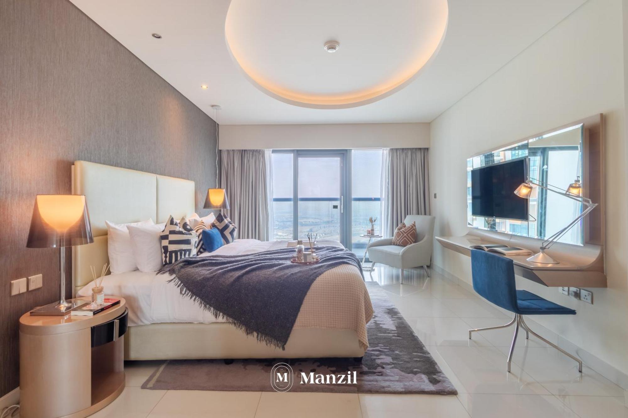 Manzil - 1br In Paramount With Top-floor Luxury Living Apartment Dubai